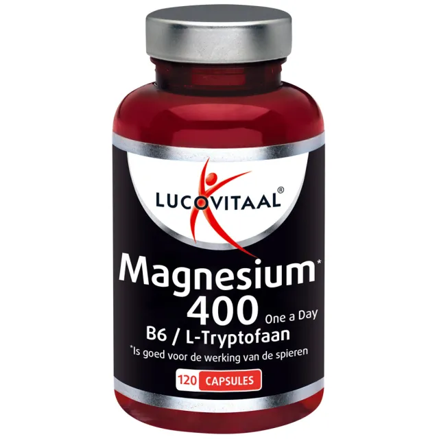 Lucovitaal Magnesium 400 met vitamine B6 & L-tryptofaan tabletten