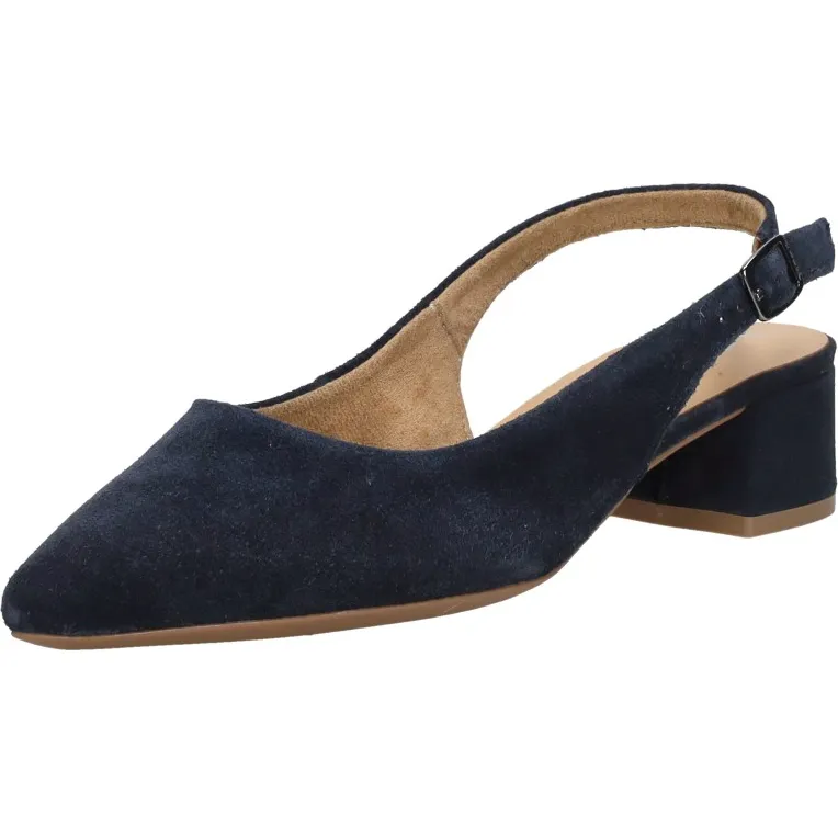 Tamaris slingbacks blauw, foto 3