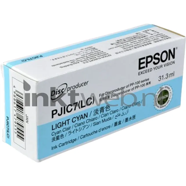 Epson Discproducer PJIC7(LC) licht cyaan (Origineel)