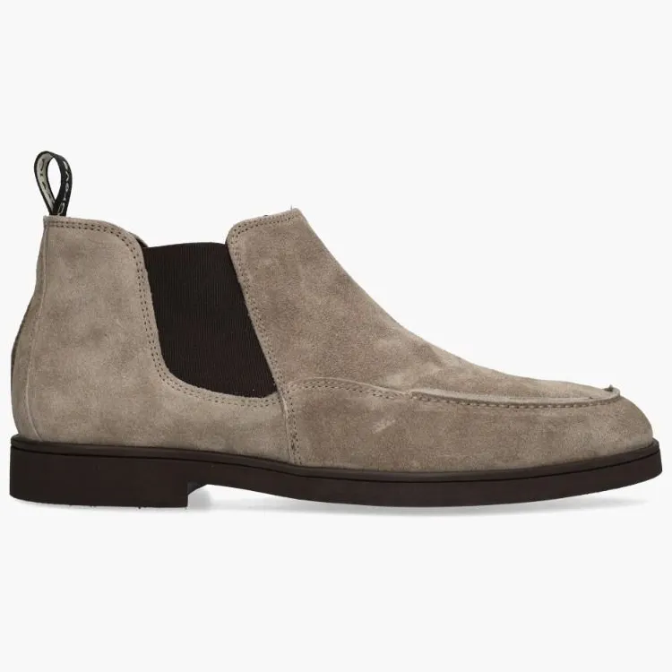 Greve Heren instapper taupe 7 Bruin