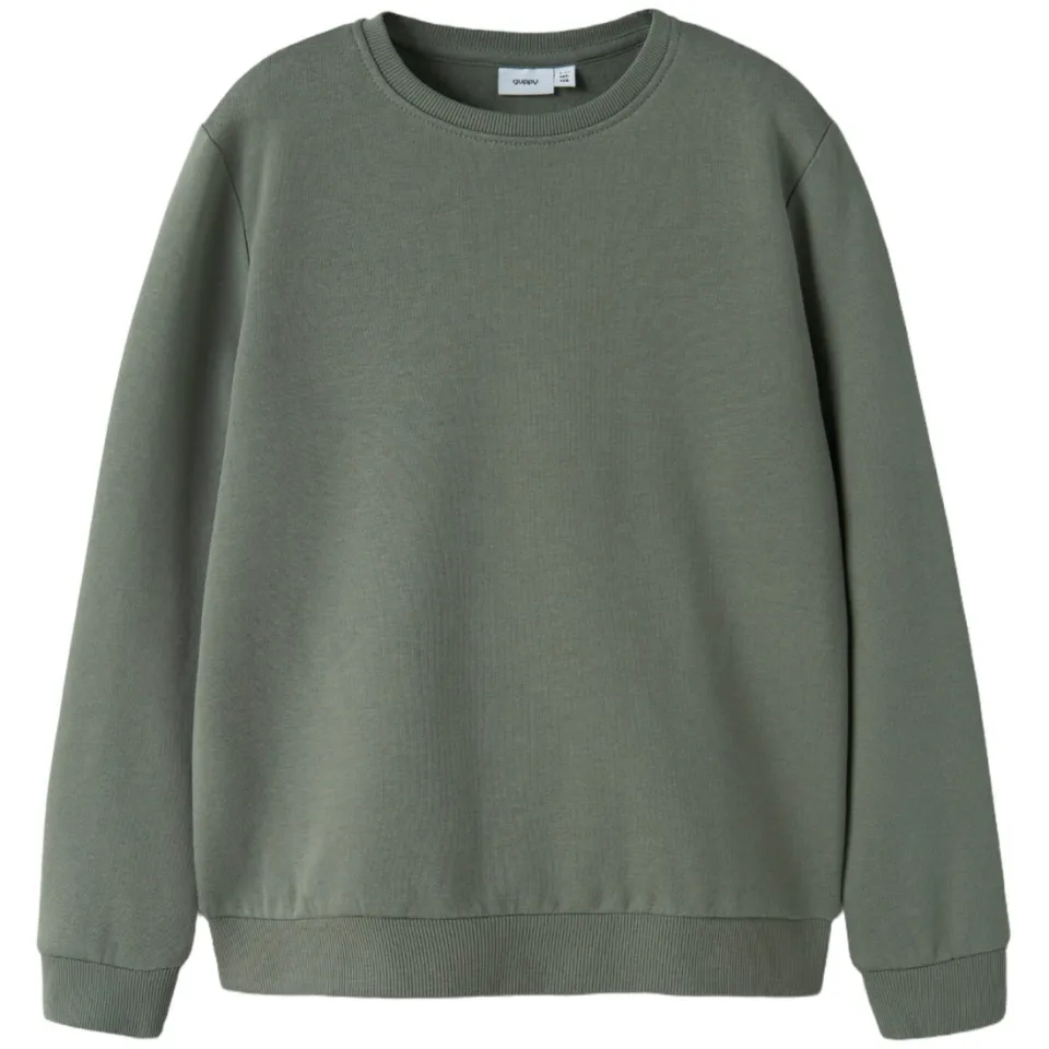 GUPPY MINI sweater met backprint - groen, foto 2