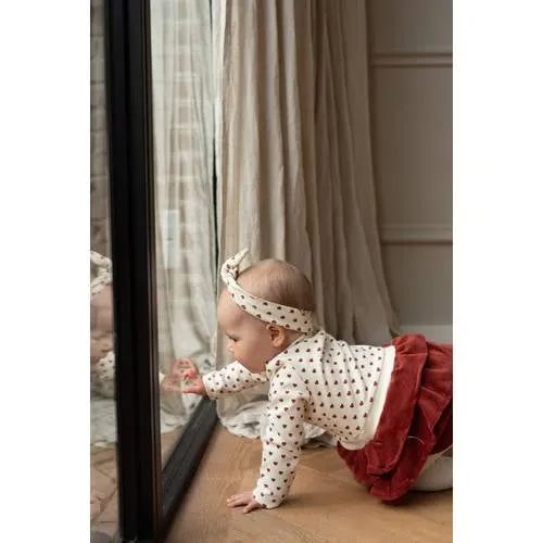 Dirkje set met hartjes - wit/rood, foto 4