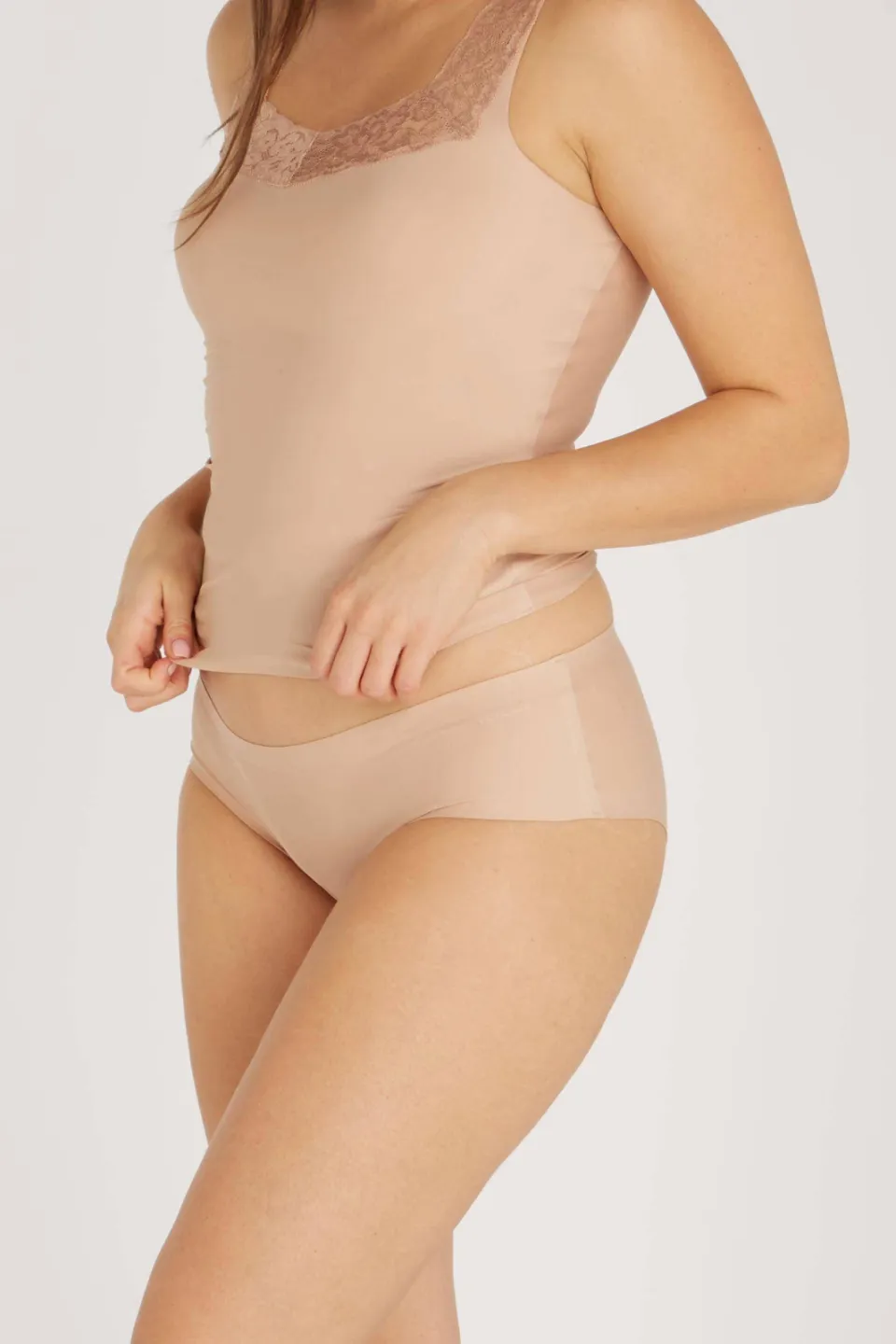 Ten Cate Secrets hipster slip middenbeige, foto 5