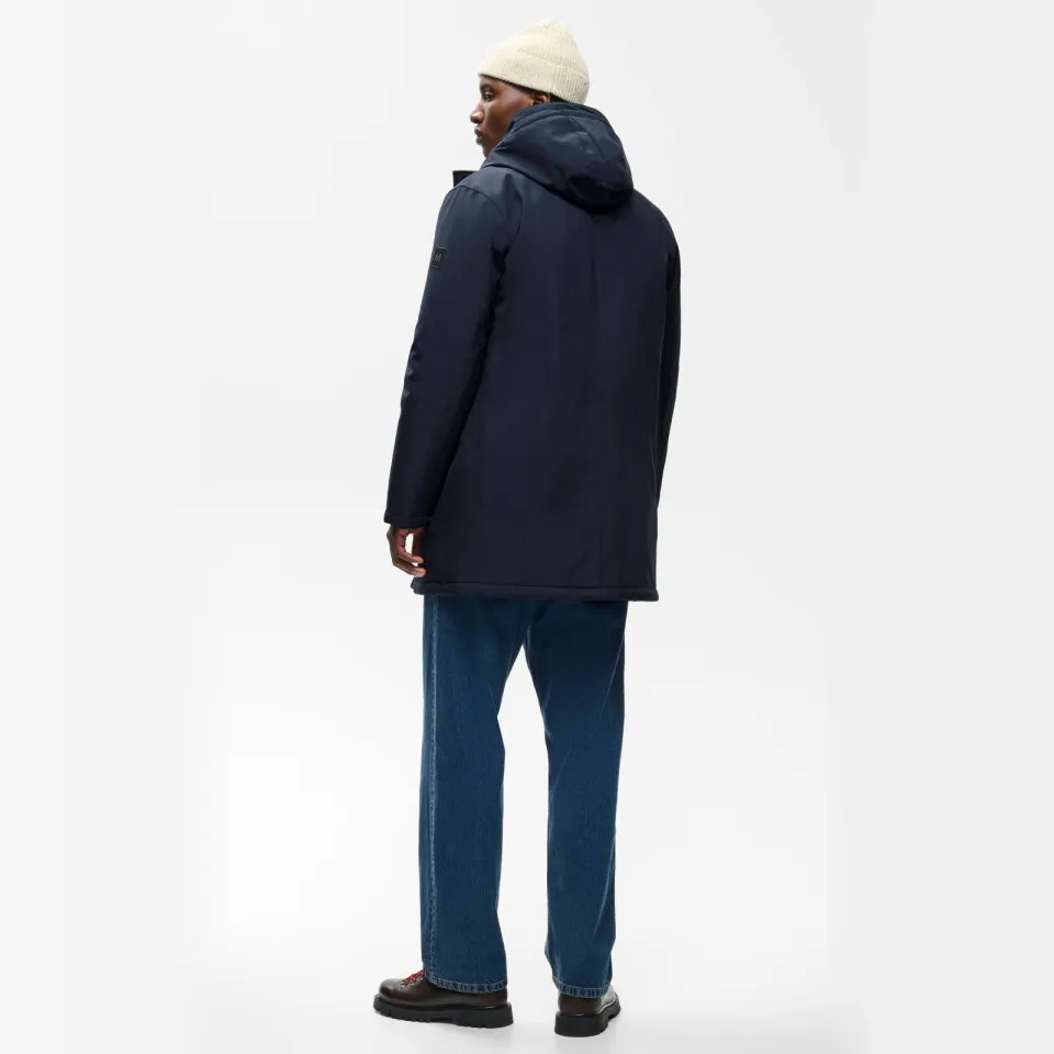 Matinique Deston winterparka donkerblauw dark navy, foto 3