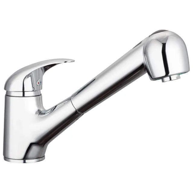 Schutte Keukenmengkraan Schutte Albatros Uittrekbare Sproeier 2 Standen Waterbesparend Chroom