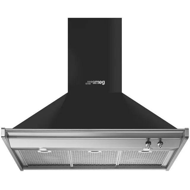 Smeg KD90HAE afzuigkap zwart antraciet