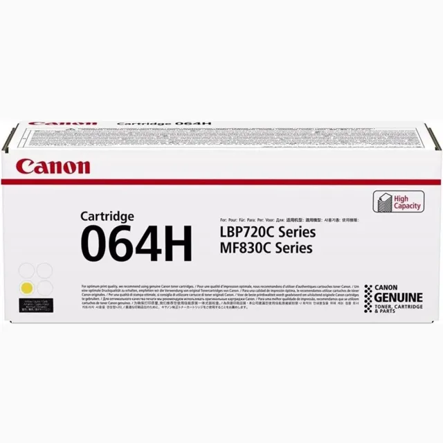 Canon Cartridge 064 H Y CLBP Cartridge Geel
