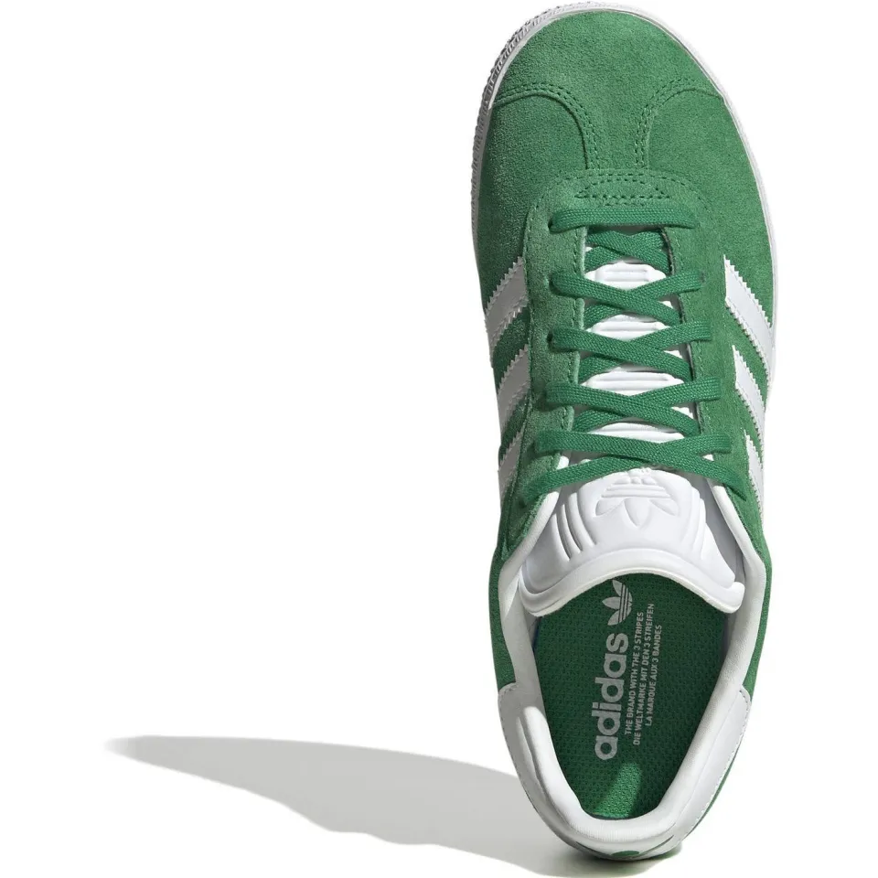 Adidas Gazelle sneakers groen wit, foto 4
