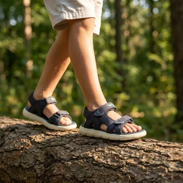 Timberland Perkins Row 2-strap sandalen blauw, foto 6