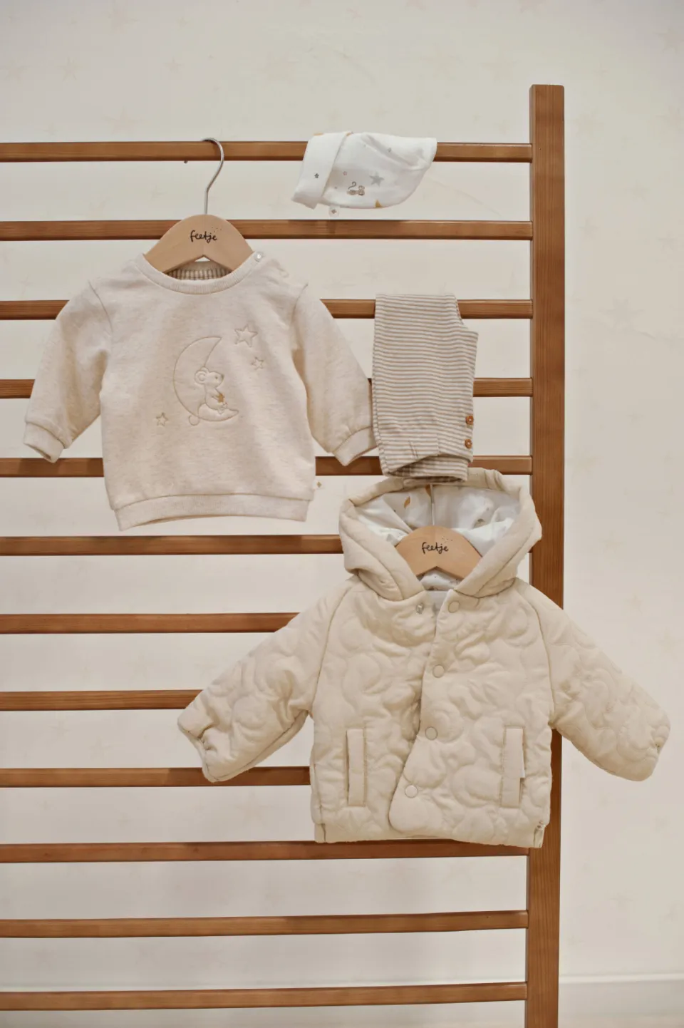 Feetje Over the Moon for You babybroek taupe, foto 6
