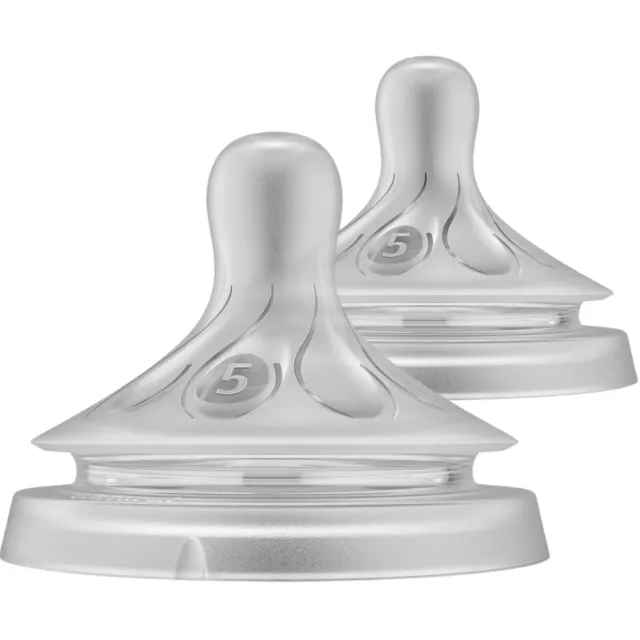 Philips Avent Flesspeen Natural Response 6+ mnd Flow 5 SCY965/02 2 stuks