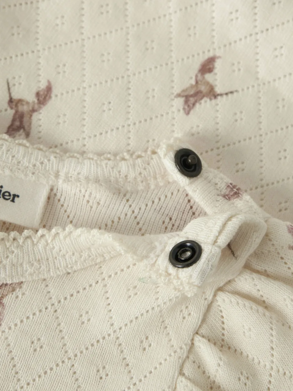 Lil' Atelier baby rompertje ecru, foto 7