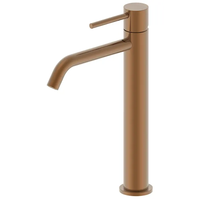 Boss & Wessing BWS Exclusive XL hoge wastafelkraan geborsteld brons