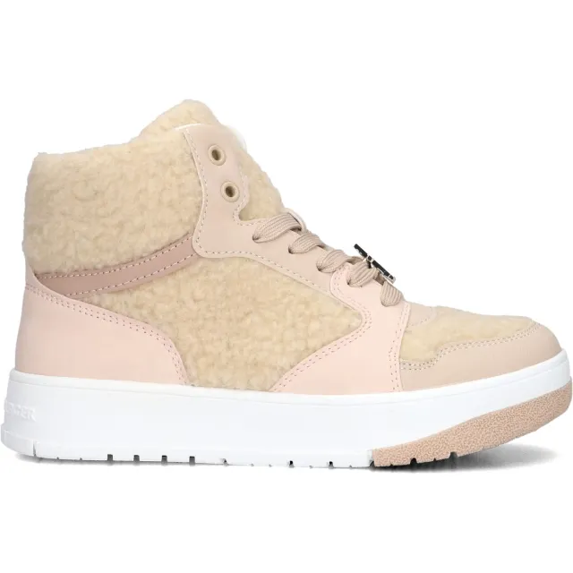 Tommy Hilfiger hoge sneakers beige