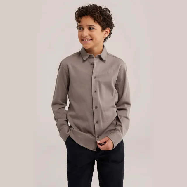 WE Fashion overhemd - taupe