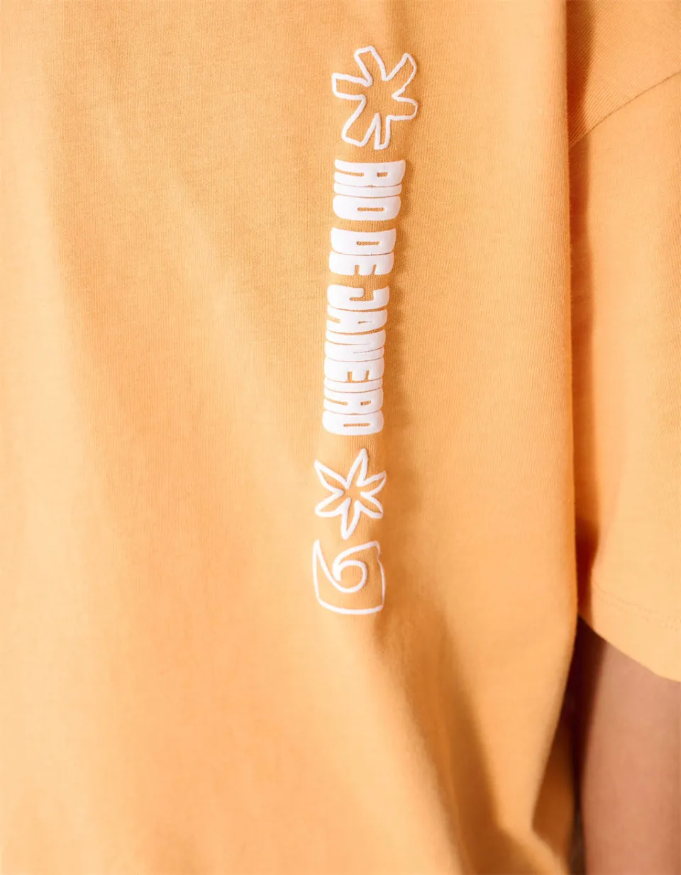 Shoeby t-shirt met backprint oranje, foto 7