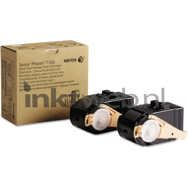 Xerox 7100 Duo-pack zwart (Origineel)