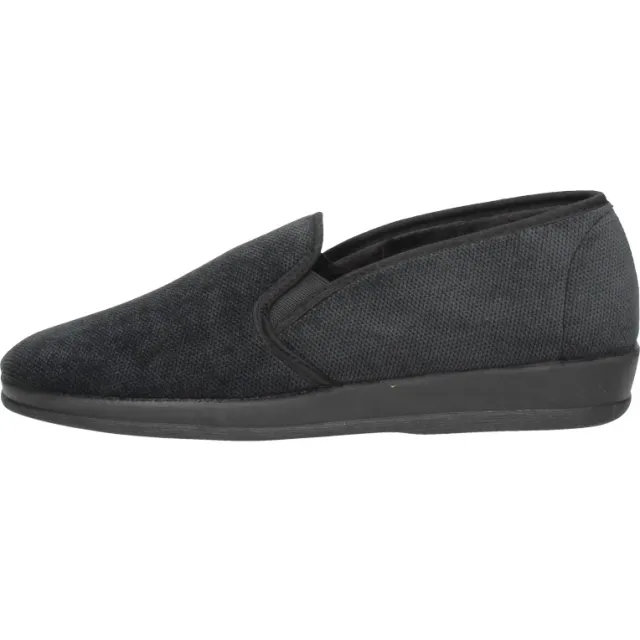 Comfort Plus Pantoffels Dicht zwart