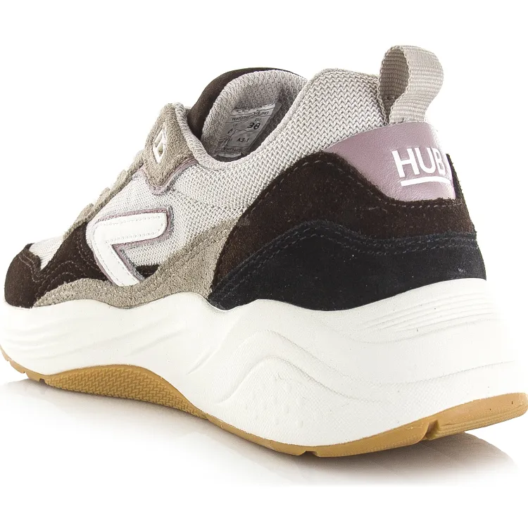 Hub Glide M65 chunky mesh sneakers - beige, foto 5