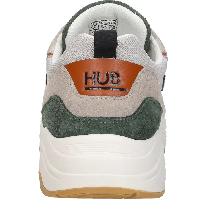 Hub Glide lage sneakers beige, foto 4