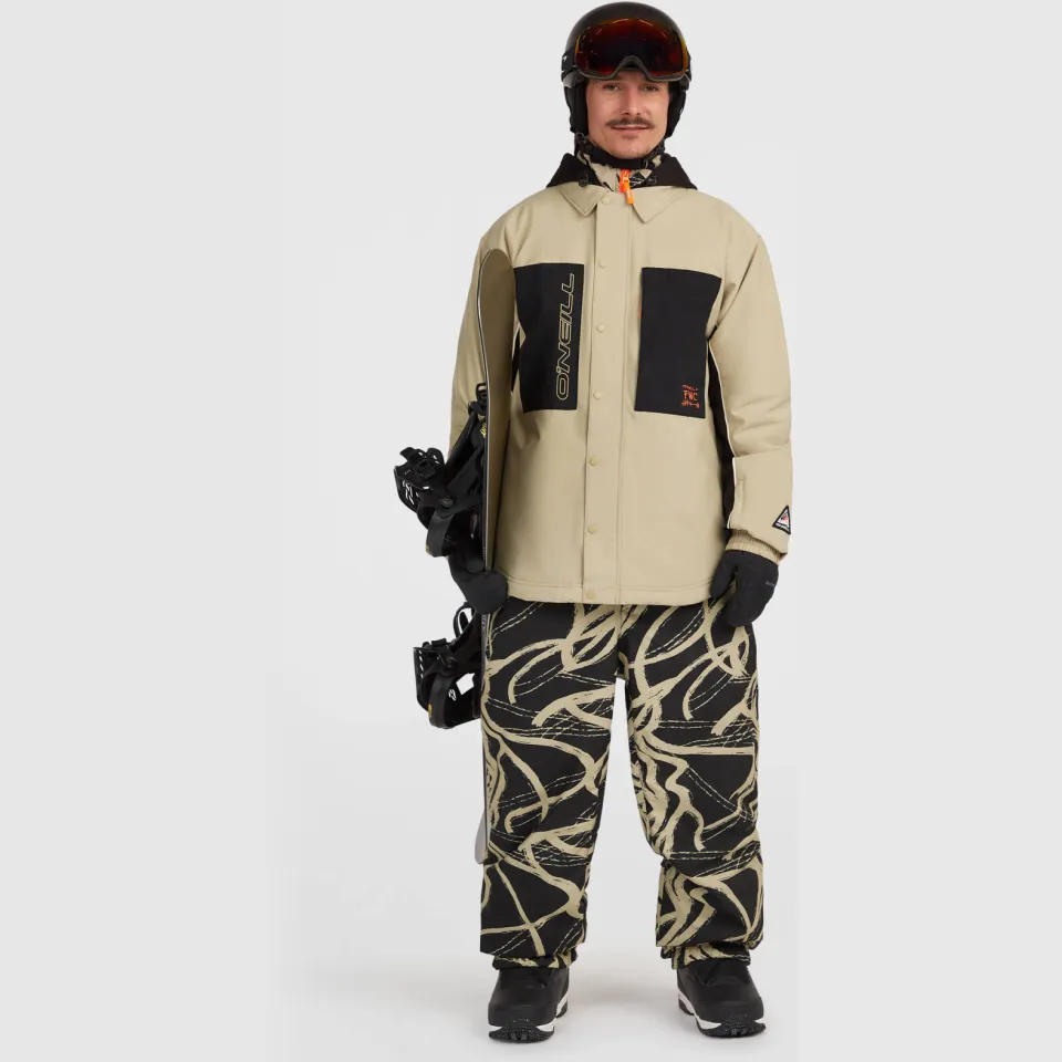 O'Neill ski-jas - zand/zwart, foto 4