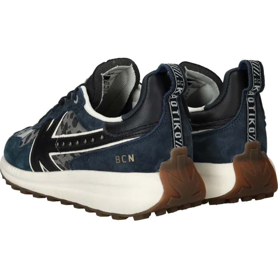 Kaotiko Detroit Glam lage sneakers blauw, foto 5