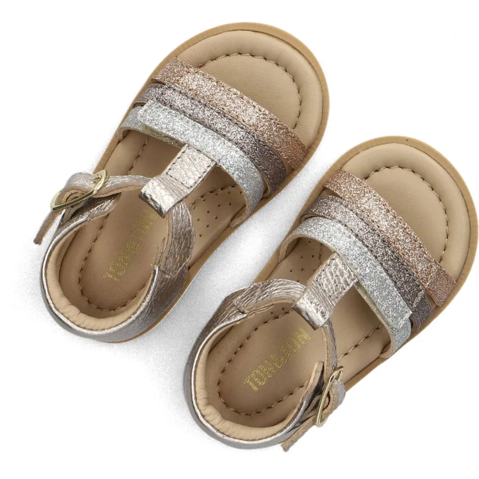 Ton & Ton Sandalen Siri Goud, foto 6