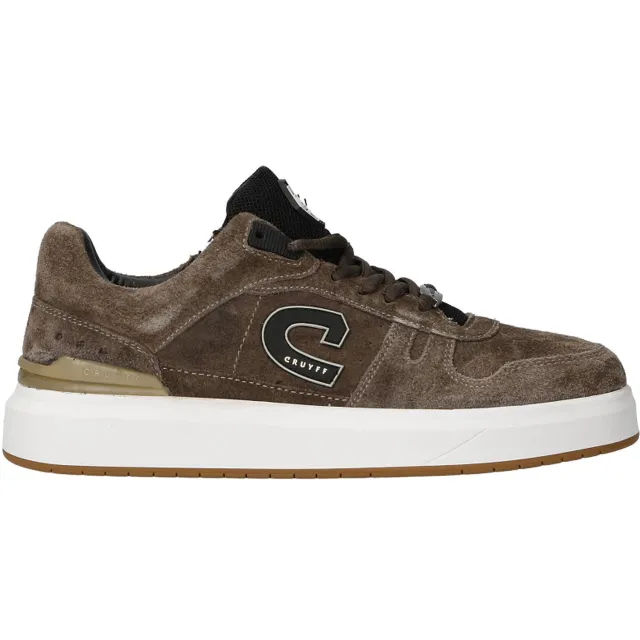 Cruyff suède sneakers - bruin/zwart