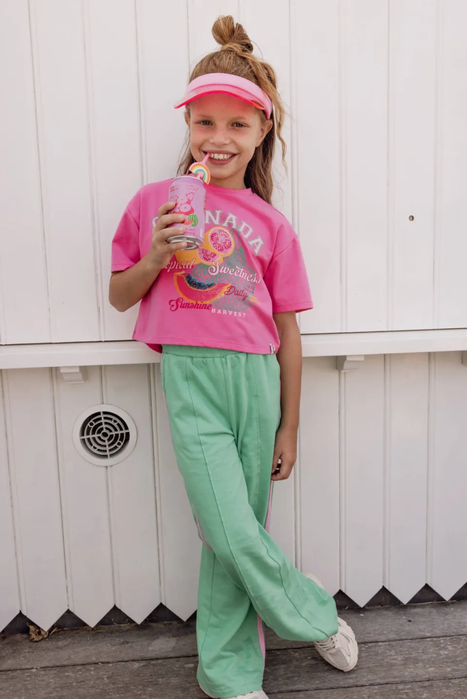 LOOXS little T-shirt roze
