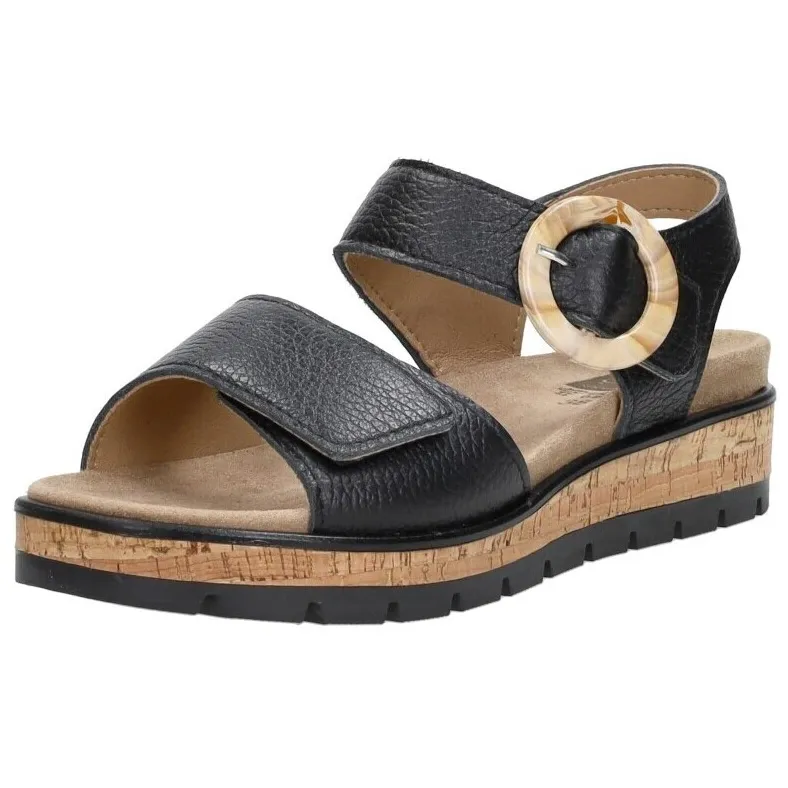 Sub55 Comfort Collection Mia 96 sandaal zwart, foto 3