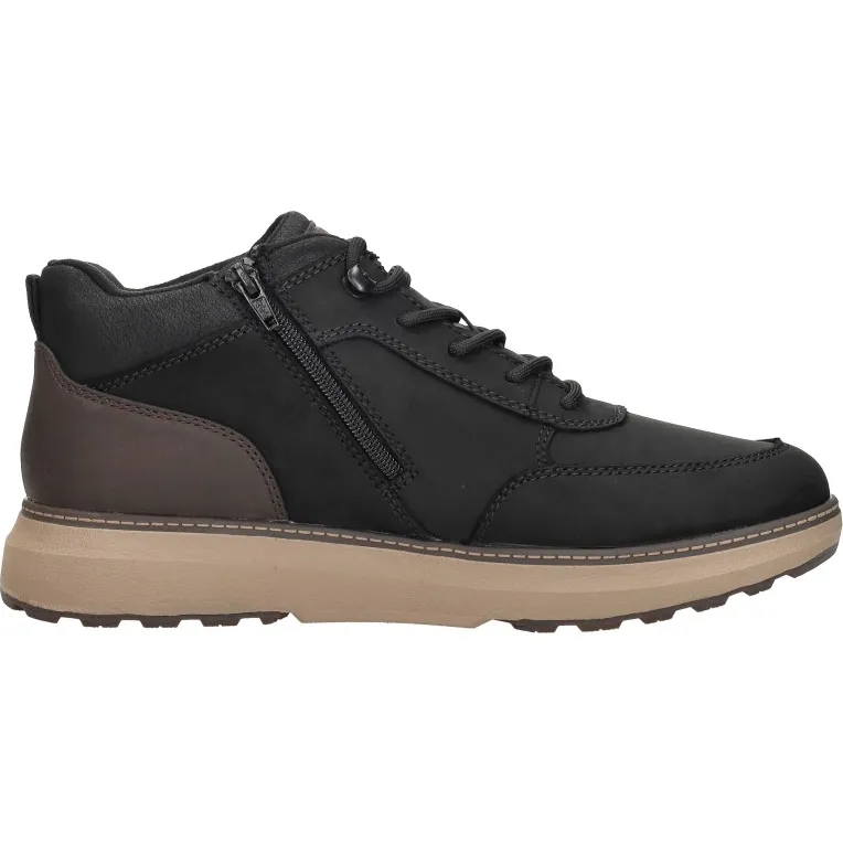 Rieker veterboot zwart