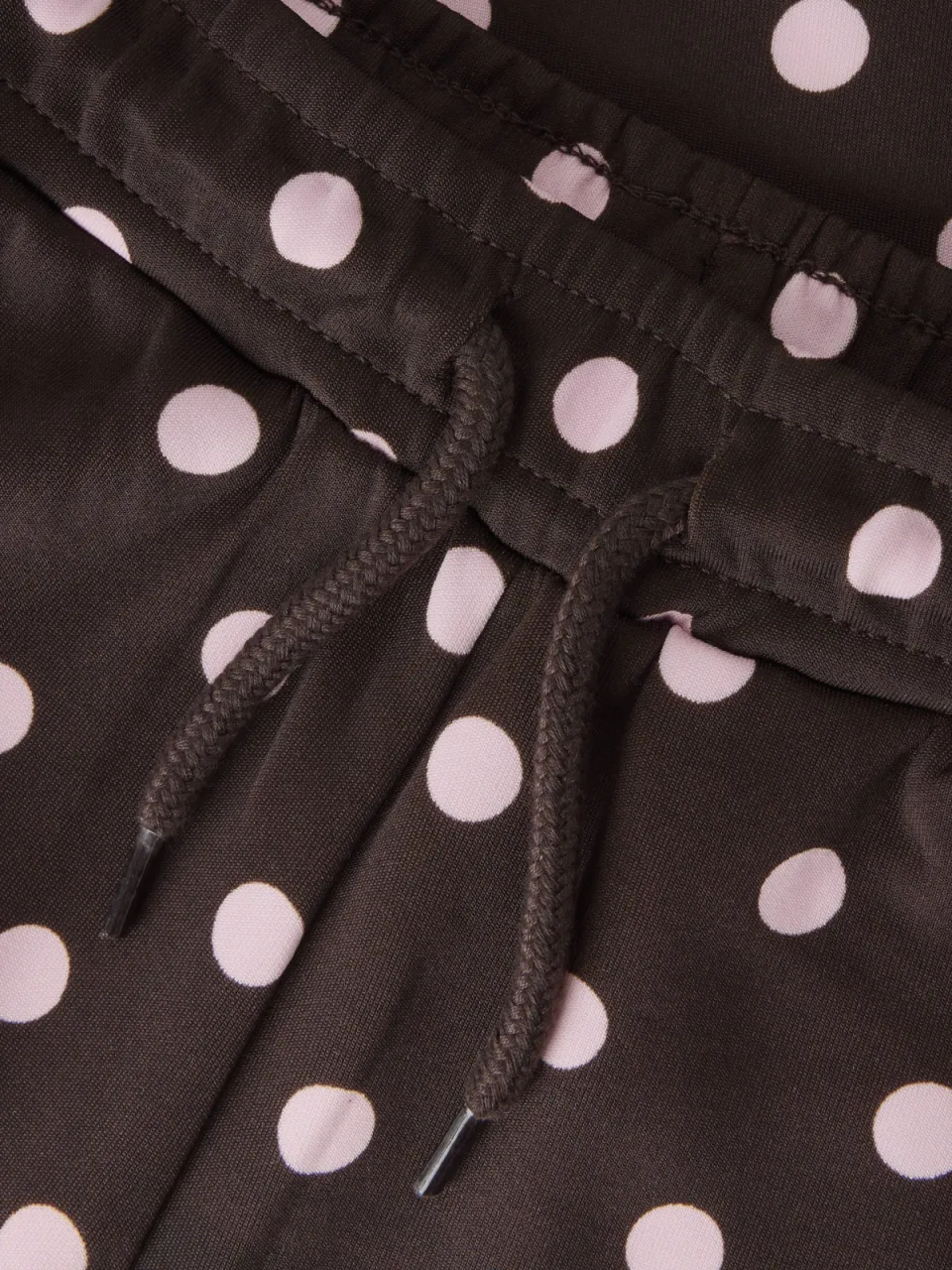 NAME IT sweatpants met stippen donkerbruin, foto 4