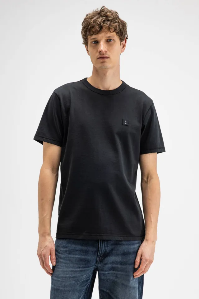 Butcher of Blue regular T-shirt zwart Montego Black