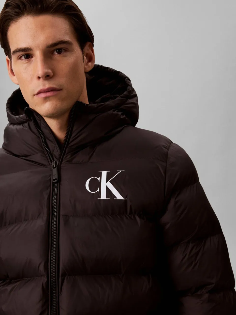 Calvin Klein JEANS pufferjas met logo - zwart, foto 6