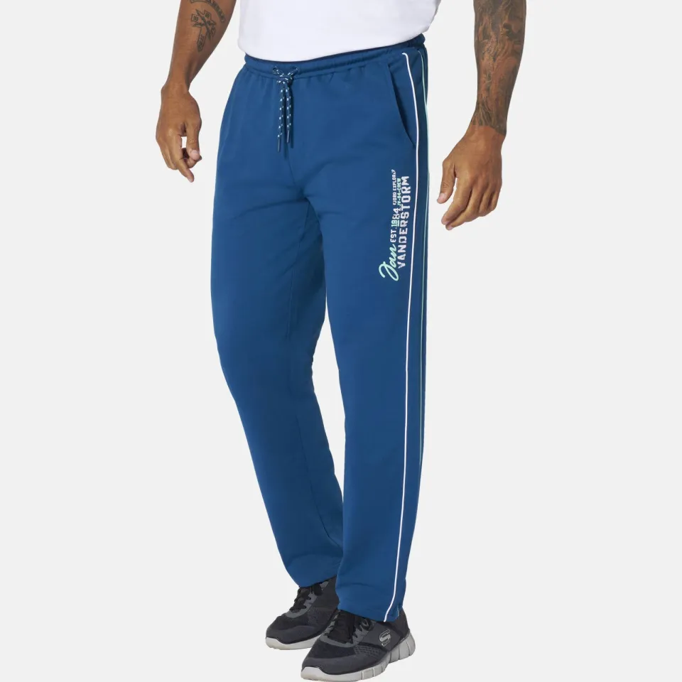 Jan Vanderstorm KALEVI loose joggingbroek Plus blauw