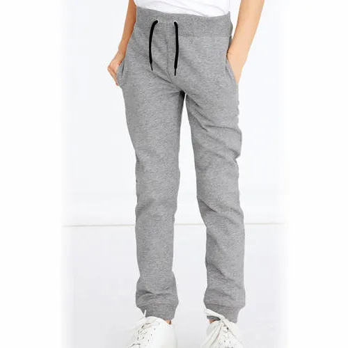 NAME IT NKMSWEAT broek grijs melange, foto 4