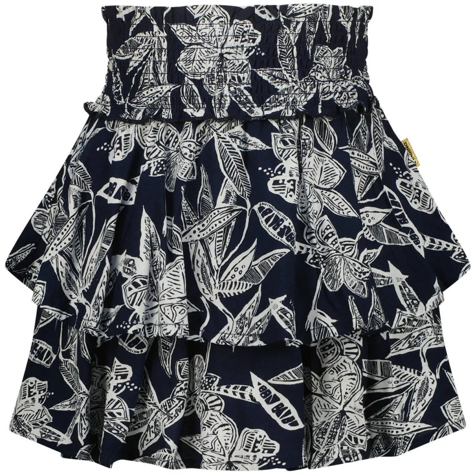 Vingino Qitty strokenrok donkerblauw donkerblauw/wit, foto 2