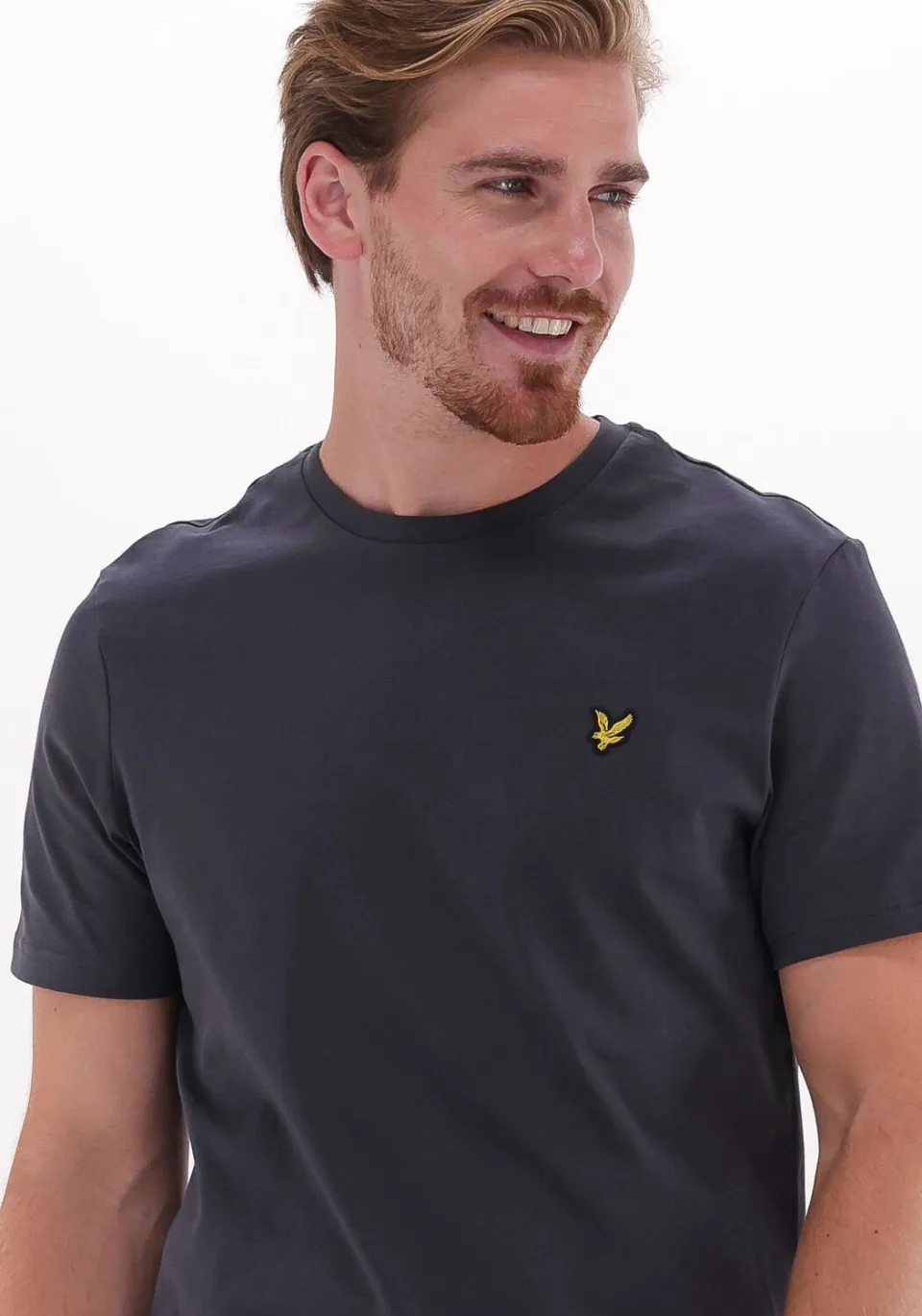 Lyle & Scott regular fit T-shirt - grijs, foto 6