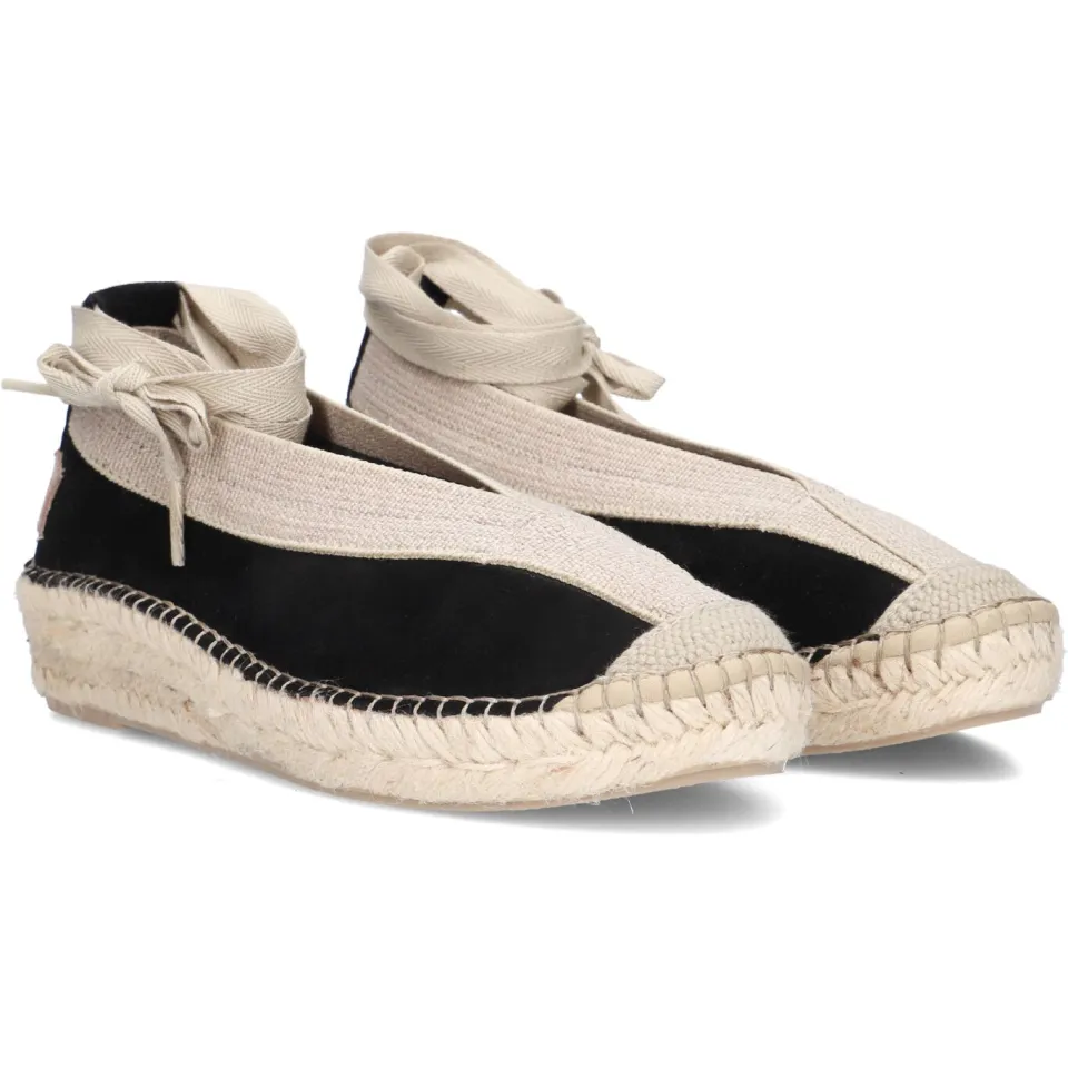 Shabbies Amsterdam Palma espadrille zwart, foto 4