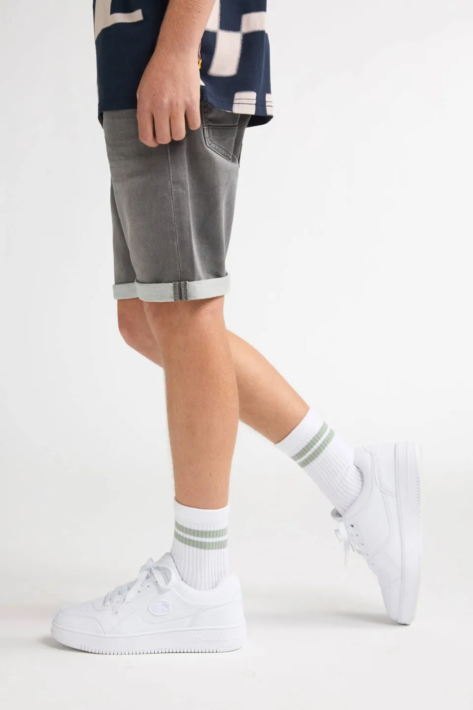 Petrol Industries denim slim short grijs, foto 6