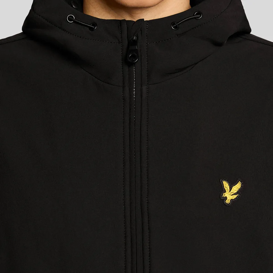 Lyle & Scott softshell jas zwart, foto 4