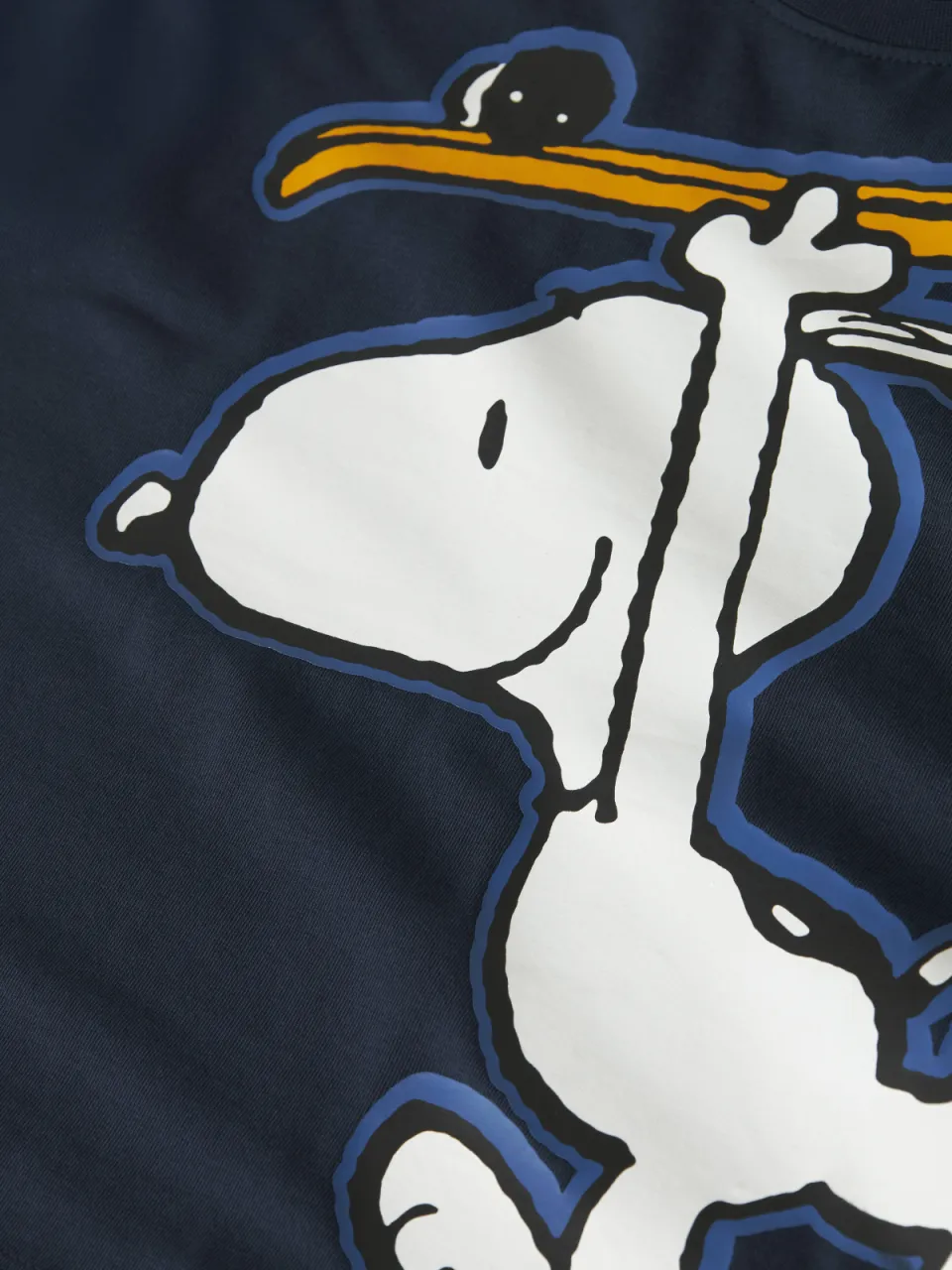 NAME IT MINI Snoopy longsleeve donkerblauw, foto 4