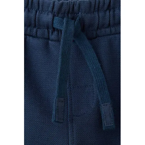 Mango wide leg joggingbroek donkerblauw, foto 3