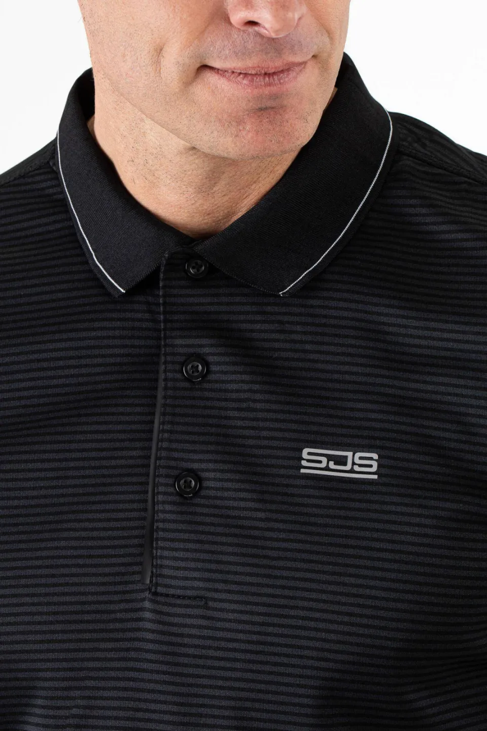 Sjeng Sports sportpolo zwart, foto 4