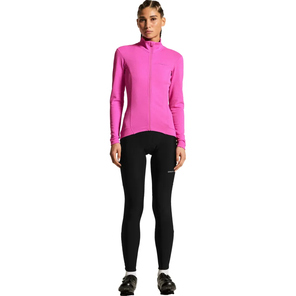 Craft Bike Subz L/S Jersey 2 fietsshirt roze