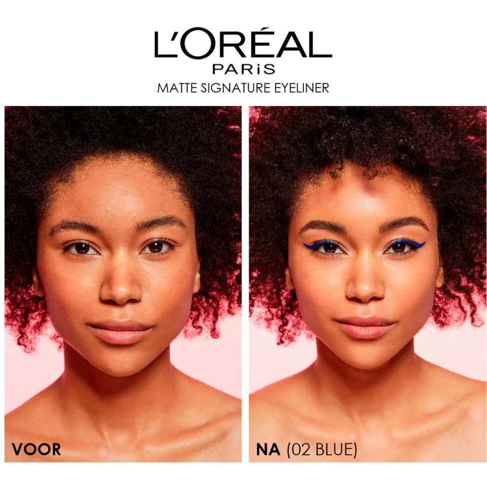 L'oréal Infaillible Matte Signature eyeliner 03 bruin, foto 5