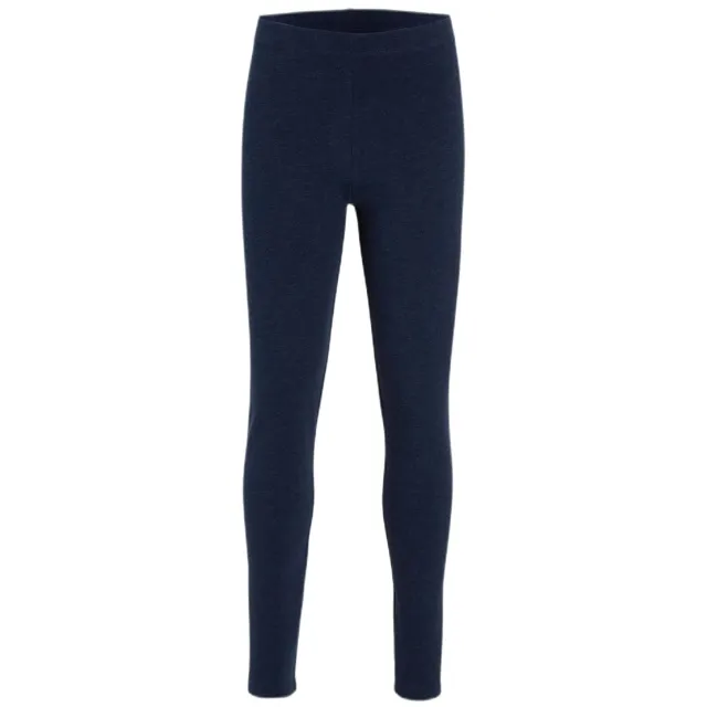Anytime fleece legging donkerblauw melange