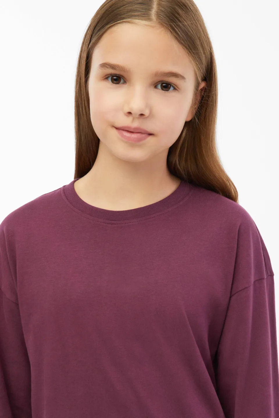 S.Oliver longsleeve met backprint aubergine, foto 6