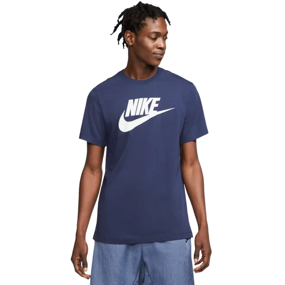 Nike Sportswear casual T-shirt blauw