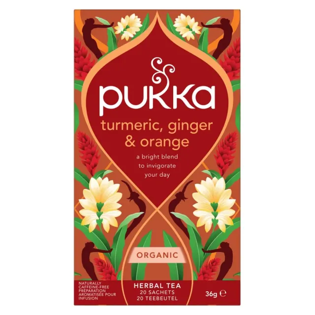 Pukka Turmeric Ginger & Orange thee